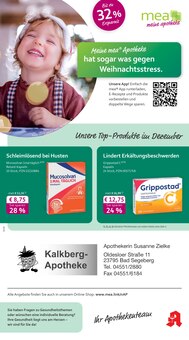 Aktueller mea - meine apotheke Prospekt "Unsere Dezember-Angebote" Seite 1 von 4 Seiten für Bad Oldesloe