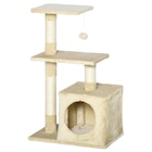 Aktuelle Kratzbaum Angebote bei POCO in Heilbronn Aktuelles PawHut Kratzbaum beige Sisal B/H/L: ca. 50x80x30 cm Angebot bei POCO in Heilbronn ab 29,99 €