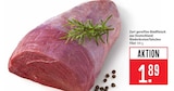 Zart gereiftes Rindfleisch aus Deutschland: Rinderbraten/falsches Filet Angebote bei Marktkauf Nürtingen für 1,89 €