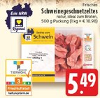 EDEKA Gevelsberg - Schweinegeschnetzeltes Angebot im Prospekt Schweinegeschnetzeltes bei EDEKA im Gevelsberg Prospekt für 5,49 €