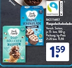 Raspelschokolade Vollmilch von Back Family im aktuellen ALDI SÜD Prospekt für 1,59 €