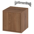 Wandschrank mit 1 Tür braun Nussbaumnachbildung von EKET im aktuellen IKEA Prospekt für 28,00 €