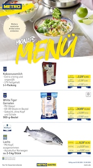 METRO Prospekt Monatsmix August mit 44 Seiten