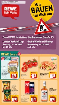 Aktueller REWE Prospekt "Dein Markt" Aktueller REWE Prospekt