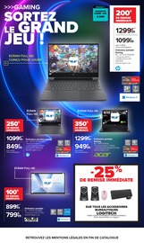 Promos Ordinateur Portable dans le catalogue "FAITES ENTRER LA NOUVEAUTÉ À LA MAISON !" de Carrefour Ordinateur Portable en promo dans le catalogue Carrefour à la page 4