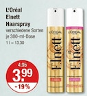 Elnett Haarspray von L'Oréal im aktuellen V-Markt Prospekt für 3,99 €