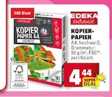 Kopierpapier A4 im Angebot bei Marktkauf in Kirchheim Kopierpapier A4 Angebote von EDEKA zuhause bei Marktkauf Kirchheim für 4,44 €