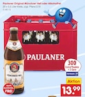 Paulaner Original Münchner Hell oder Alkoholfrei bei Netto Marken-Discount im Dauchingen Prospekt für 13,99 €