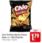 Tortillas Nacho Cheese Style Angebote von Chio bei EDEKA Bruchsal für 1,79 €