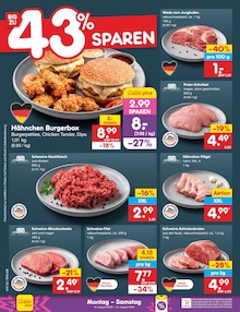 Pute im aktuellen Netto Marken-Discount Prospekt (Göttingen) Pute im Netto Marken-Discount Prospekt "Aktuelle Angebote" mit 77 Seiten (Göttingen)