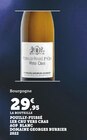 POUILLY-FUISSÉ 1ER CRU VERS CRAS AOP BLANC 2022 - DOMAINE GEORGES BURRIER dans le catalogue Super U