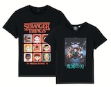 Tee shirt manches courte adulte - STRANGER THINGS en promo chez Intermarché Hyper Toulouse à 7,99 €