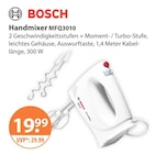 Handmixer MFQ3010 von Bosch im aktuellen V-Markt Prospekt für 19,99 €