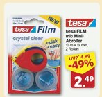 FILM mit MiniAbroller von tesa für 2,49 € bei famila Nordwest im Angebot FILM mit MiniAbroller von tesa im aktuellen famila Nordwest Prospekt
