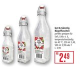 Bügelflasche 250 ml im Angebot bei Marktkauf in Konstanz Bügelflasche 250 ml Angebote von Gut & Günstig bei Marktkauf Konstanz für 2,49 €