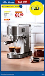 Prix et réduction Café Expresso dans le prospectus Lidl en cours Offre Café Expresso dans le catalogue Lidl du moment à la page 31