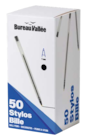 50 Stylos Bille - Bureau Vallée - Bureau Vallée à Bergerac 50 Stylos Bille - Bureau Vallée en promo chez Bureau Vallée Bergerac à 6,99 €