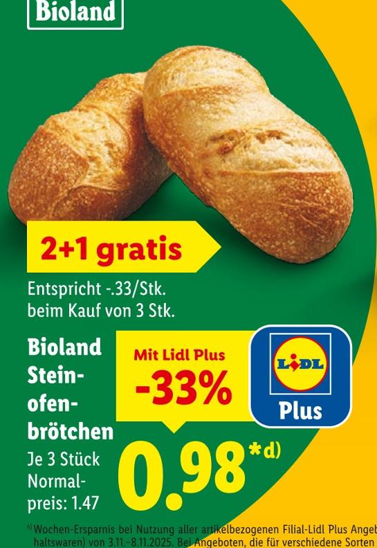 Steinofenbrötchen