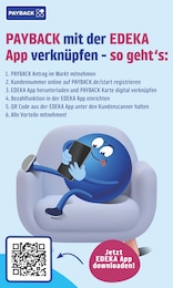 E center App im Prospekt 