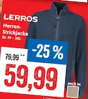 Herren-Strickjacke im Angebot bei Kaufhaus Stolz in Neumünster Herren-Strickjacke Angebote von LERROS bei Kaufhaus Stolz Neumünster für 59,99 €