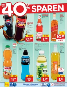 Volvic im Netto Marken-Discount Prospekt "Aktuelle Angebote" mit 73 Seiten (Freiberg)