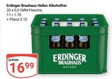 Brauhaus Helles Alkoholfrei Angebote von Erdinger bei GLOBUS Duisburg für 16,99 €