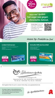 Aktueller mea - meine apotheke Prospekt "Unsere Juni-Angebote" für Mainz Aktueller mea - meine apotheke Prospekt für Mainz mit Seiten