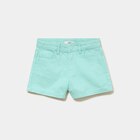 Short droit en coton taille ajustable vert clair fille à 6,29 € dans le catalogue La Halle