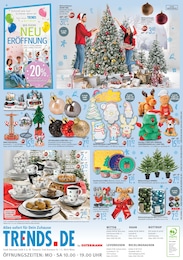 Weihnachtskugel Angebot im aktuellen Trends Prospekt auf Seite 8