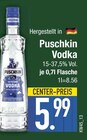 Vodka von Puschkin im aktuellen EDEKA Prospekt für 5,99 €