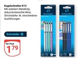 Kugelschreiber K15 im aktuellen Prospekt bei GLOBUS in Riesweiler