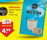 Kaffeepads Angebote bei Netto Marken-Discount Schwerin für 4,99 €