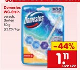WC-Stein Angebote von Domestos bei Netto Marken-Discount Rodgau für 1,11 €