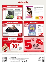 Prix et réduction Coussin Chien dans le prospectus Animalis en cours Offre Coussin Chien dans le catalogue Animalis du moment à la page 8