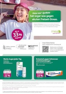 Aktueller mea - meine apotheke Prospekt "Unsere Mai-Angebote" für Würzburg Aktueller mea - meine apotheke Prospekt für Würzburg mit Seiten