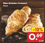 Käse-Schinken-Croissant bei Netto Marken-Discount im Erbendorf Prospekt für 0,69 €