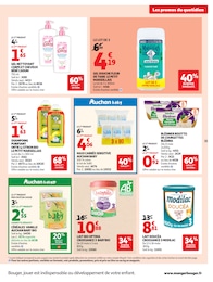 Prix et réduction Lait Bébé dans le prospectus Auchan Hypermarché en cours Offre Lait Bébé dans le catalogue Auchan Hypermarché du moment à la page 35