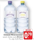 Mineralwasser prickelnd Angebote von Vöslauer bei EDEKA Aalen für 0,79 €