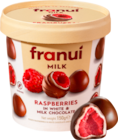FRAMBOISES GLACÉES ENROBÉES DE CHOCOLAT BLANC ET CHOCOLAT FRANUI - FRANUI - Auchan Hypermarché FRAMBOISES GLACÉES ENROBÉES DE CHOCOLAT BLANC ET CHOCOLAT FRANUI - FRANUI à 4,90 € dans le catalogue Auchan Hypermarché