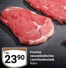 Aktuelles Frisches neuseeländisches Lammkeulensteak Angebot bei GLOBUS in Rostock ab 23,90 €