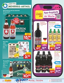 Bier im Netto Marken-Discount Prospekt "Aktuelle Angebote" mit 57 Seiten (Zwickau)