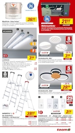 Aktueller toom Baumarkt Prospekt mit Lampe, "Respekt, wer's selber macht.", Seite 11