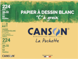 Papier à dessin - CANSON - Monoprix Margaret Papier à dessin - CANSON à 3,49 € dans le catalogue Monoprix Margaret