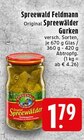 Original Spreewälder Gurken im Angebot bei EDEKA in Krefeld Original Spreewälder Gurken Angebote von Spreewald Feldmann bei EDEKA Krefeld für 1,79 €