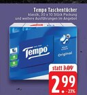Aktuelle Taschentücher Angebote bei EDEKA in Mönchengladbach Aktuelles Taschentücher Angebot bei EDEKA in Mönchengladbach ab 2,99 €