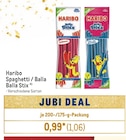 Spaghetti / Balla Balla Stix Angebote von Haribo bei Metro Schwäbisch Hall für 1,06 €