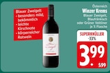 Blauer Zweigelt von Winzer Krems im aktuellen EDEKA Prospekt für 3,99 €