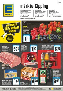 EDEKA Prospekt für Hennef (Sieg) mit 24 Seiten EDEKA Prospekt für Hennef (Sieg): Aktuelle Angebote, 24 Seiten, 17.01.2022 - 22.01.2022