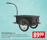 Fahrradanhänger im Angebot bei famila Nordost in Stade Fahrradanhänger Angebote bei famila Nordost Stade für 89,00 €
