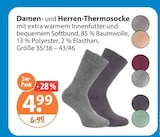 Damen- und Herren-Thermosocke im V-Markt Prospekt Damen- und Herren-Thermosocke von im aktuellen V-Markt Prospekt für 4,99 €